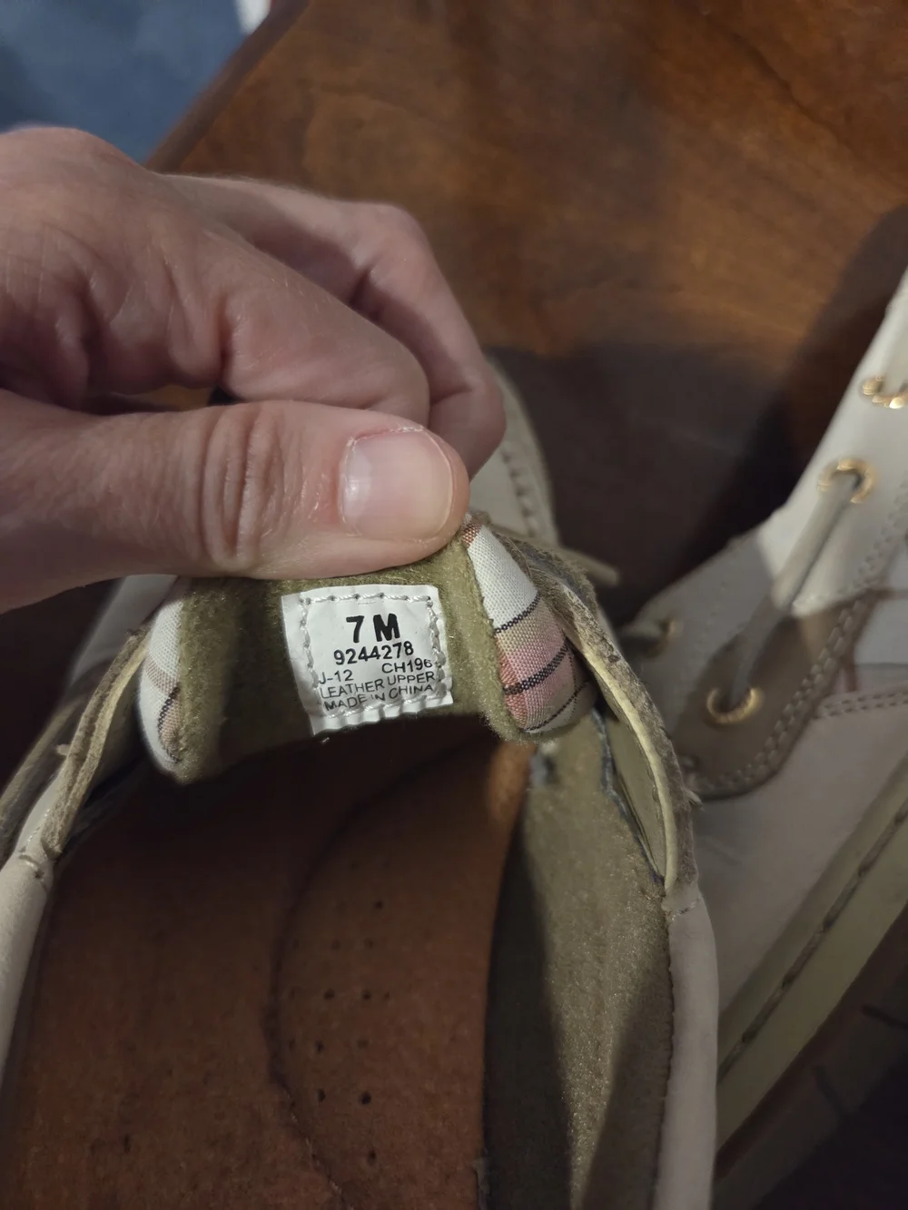 Sperry wear pink